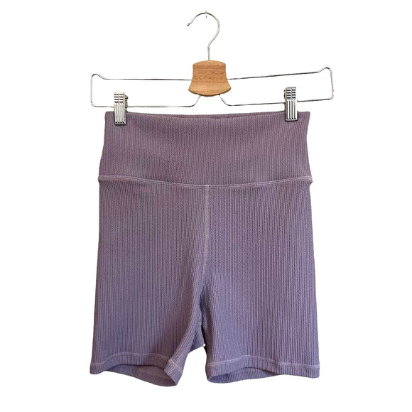 The Upside Jacquard Mini Spin Shorts in Lavender Size Small - Picture 2 of 12
